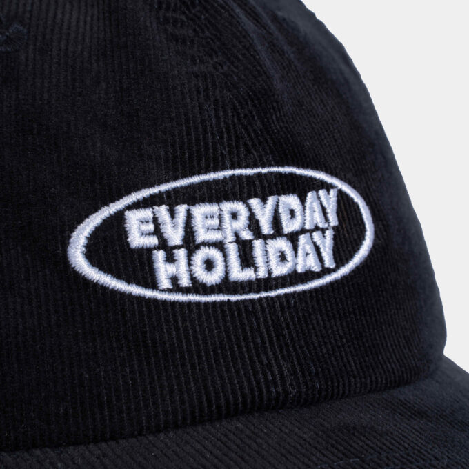 Everyday Holiday Surf Cap Black White