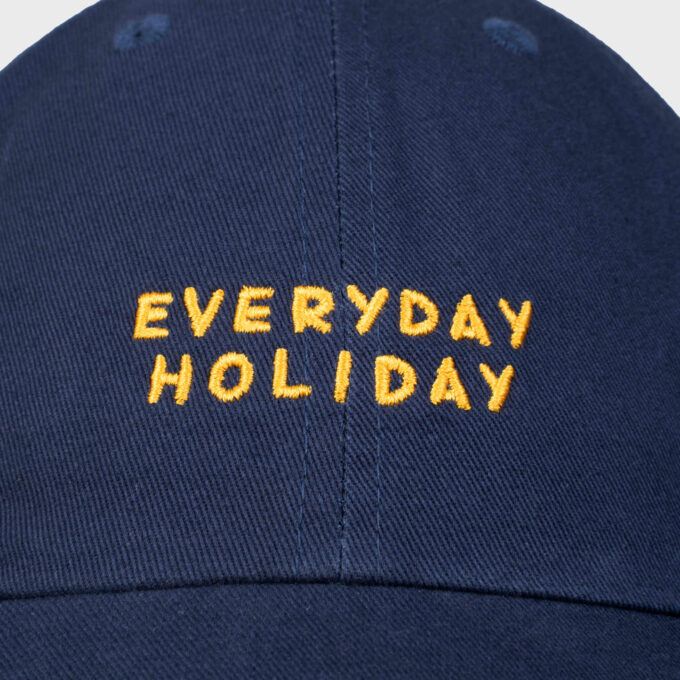 Everyday Holiday Classic Cap Navy Yellow