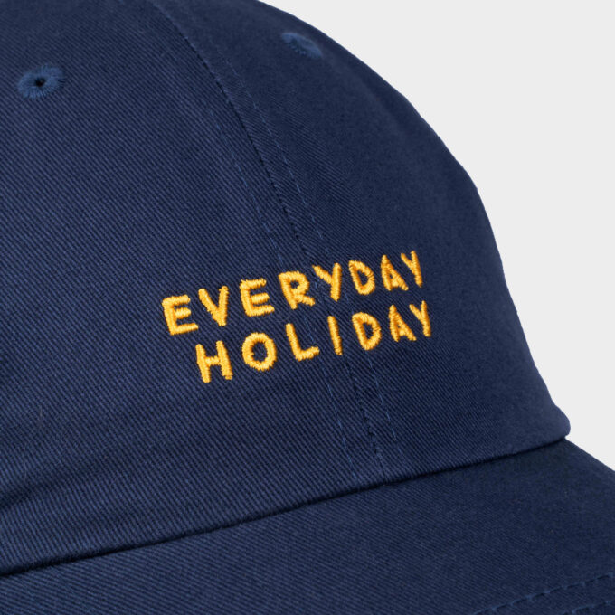 Everyday Holiday Classic Cap Navy Yellow