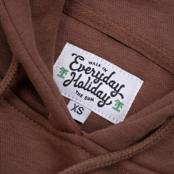 Everyday Holiday Hoodie Not Like A Tourist Brown