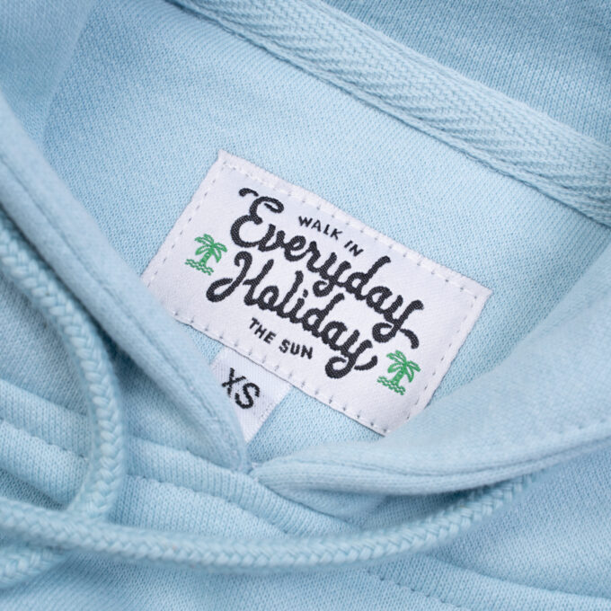 Hoodie Not Like A Tourist Blue
