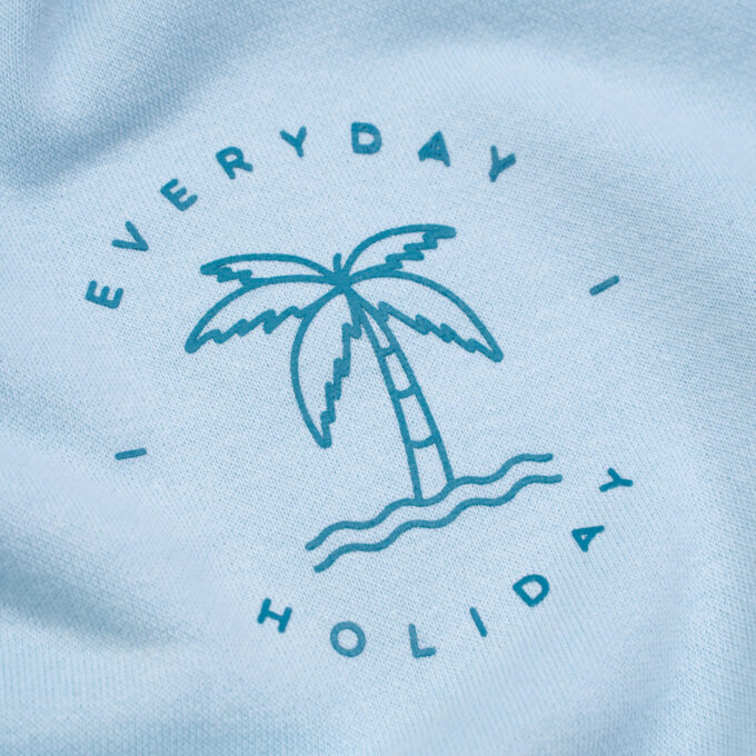 Hoodie Not Like A Tourist Blue