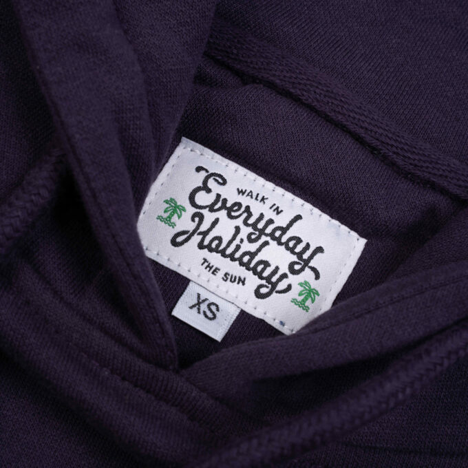 Hoodie Globetrotter Purple