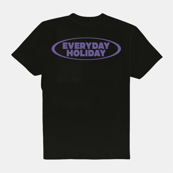 Everyday Holiday T-shirt Surf Black