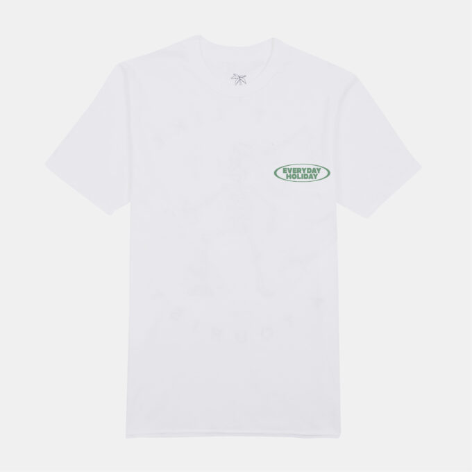 Everyday Holiday T-shirt Surf White