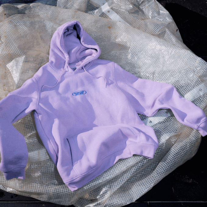 Everyday Holiday Hoodie Patch Fiolet